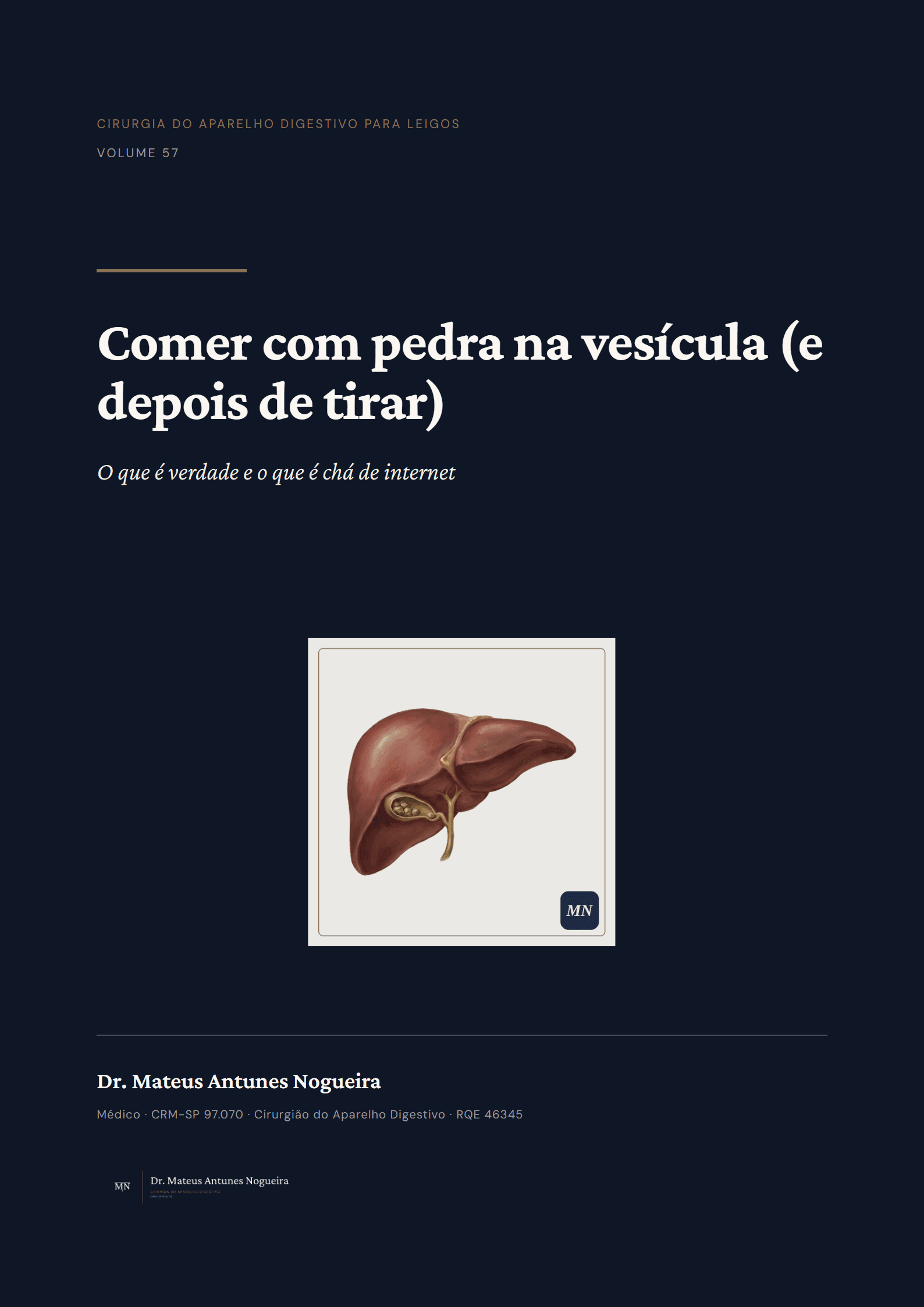 Capa do livro Comer com pedra na vesícula (e depois de tirar)