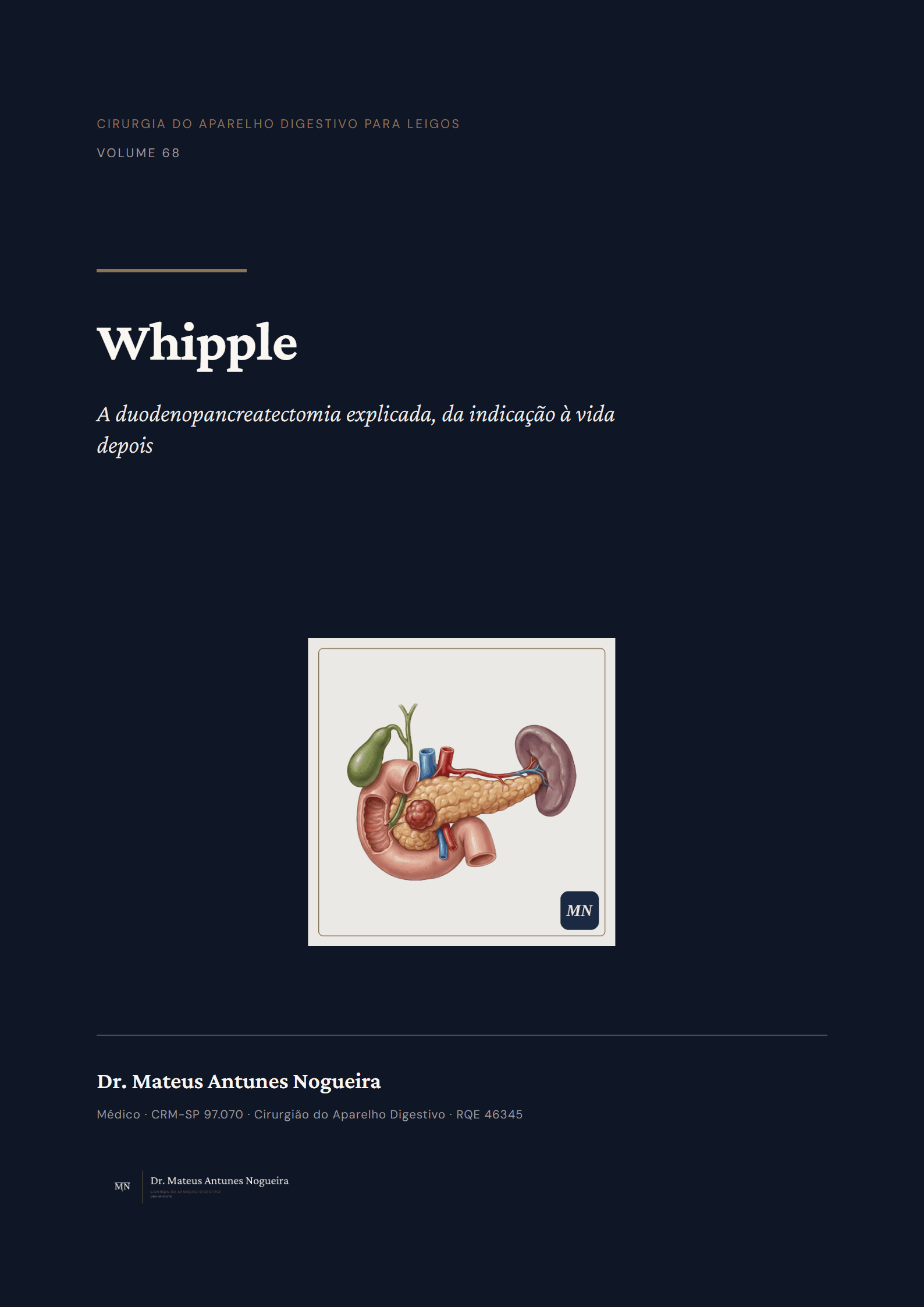 Capa do livro Whipple
