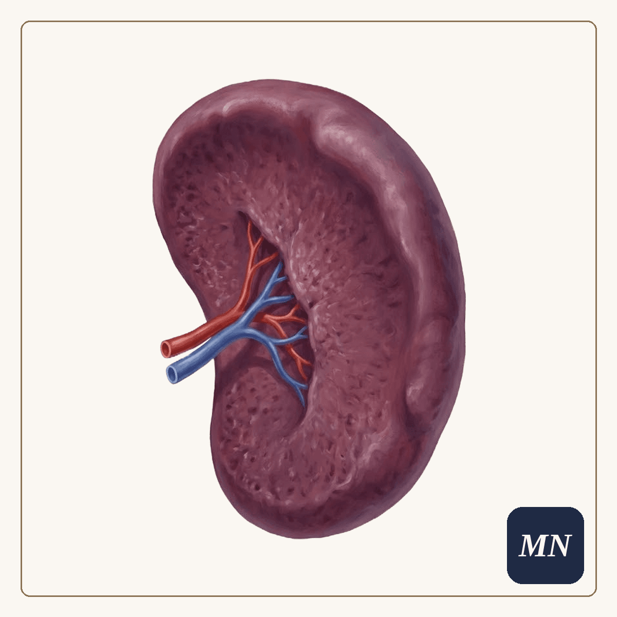 Ilustração anatômica — Doenças do baço e esplenectomia